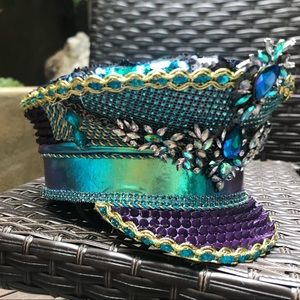 Burning man festival hat